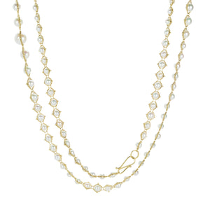 Amali Akoya Pearl Woven Necklace | Quadrum Gallery