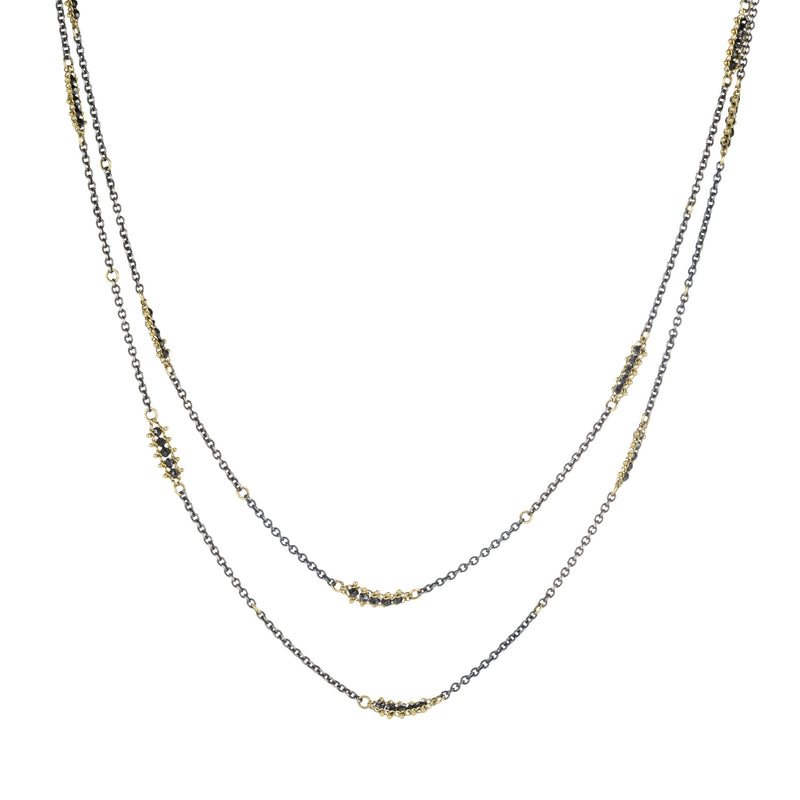 Amali Black Diamond Textile Chain | Quadrum Gallery