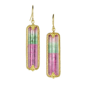 Amali One of a Kind Watermelon Tourmaline Earrings | Quadrum Gallery