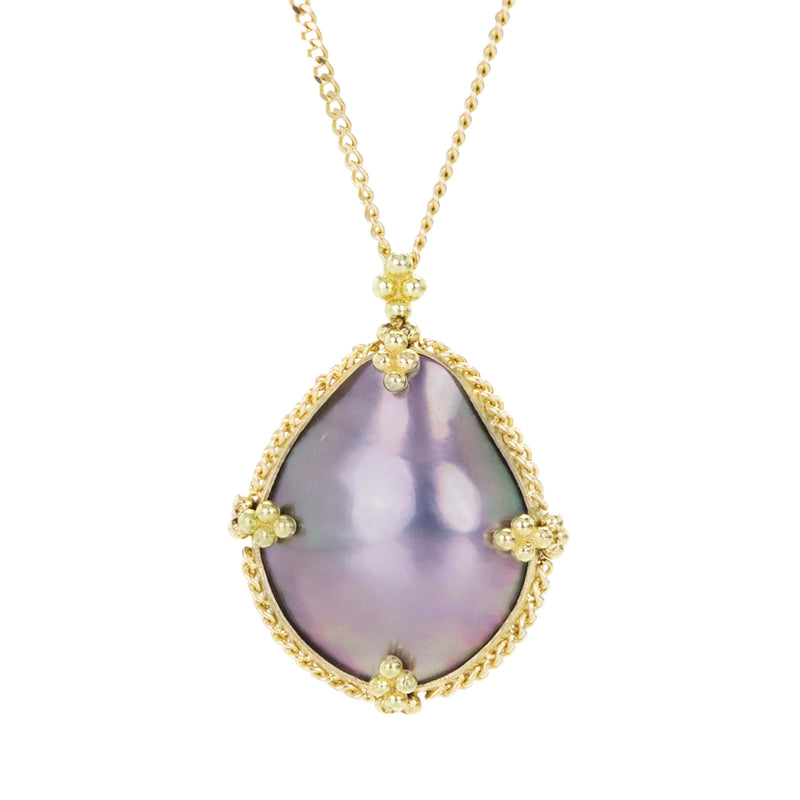 Amali 18k Mabe Pearl Pendant Necklace | Quadrum Gallery