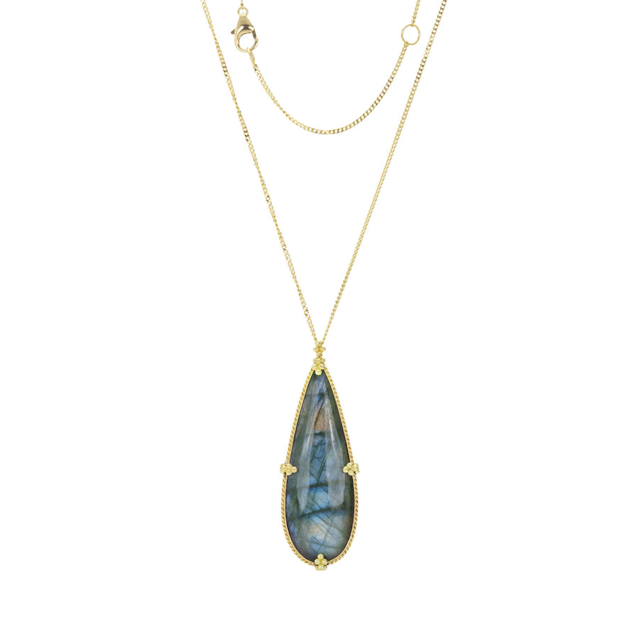 Amali 18k Gold Labradorite Necklace | Quadrum Gallery