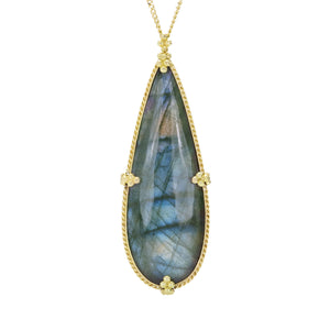 Amali 18k Gold Labradorite Necklace | Quadrum Gallery