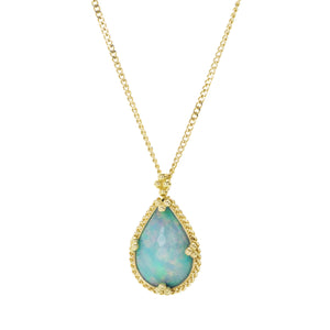 Amali 18k Ethiopian Opal Necklace  | Quadrum Gallery