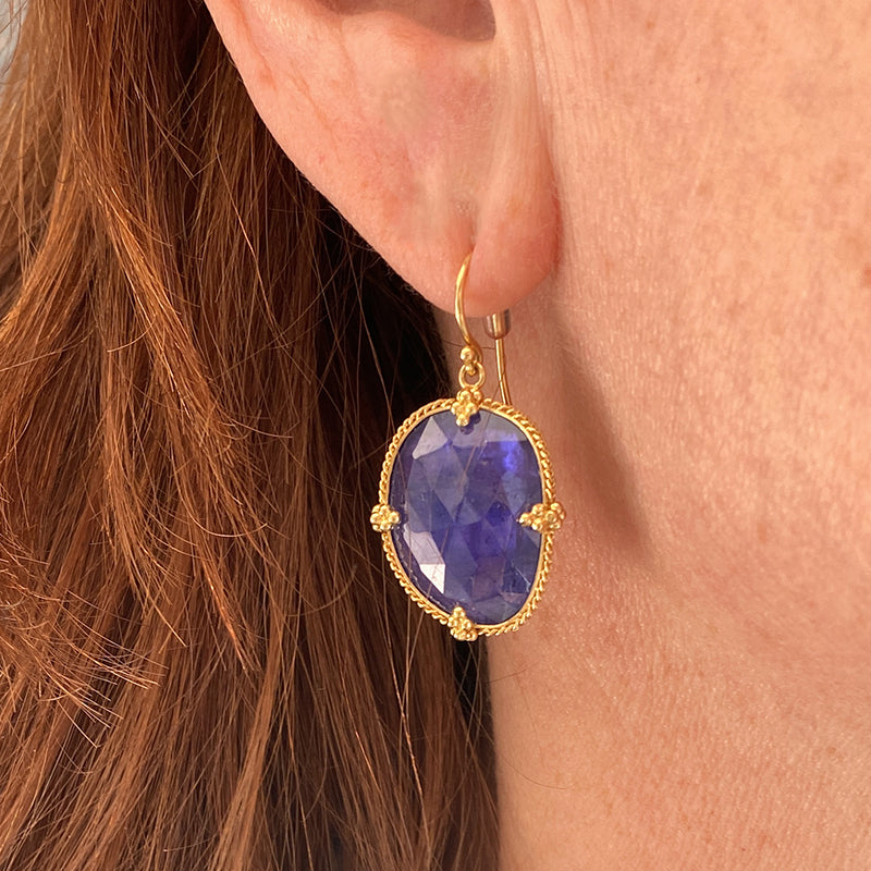 Amali 18k Tanzanite Earrings | Quadrum Gallery