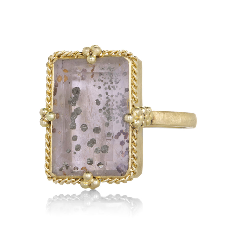 Amali 18k Pyrite in Quartz Ring | Quadrum Gallery