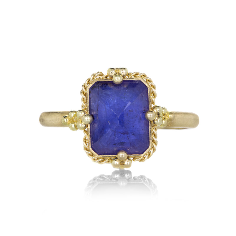 Amali 18k Emerald Cut Tanzanite Ring | Quadrum Gallery