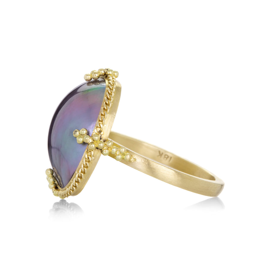 Amali 18k Large Mabe Pearl Ring | Quadrum Gallery