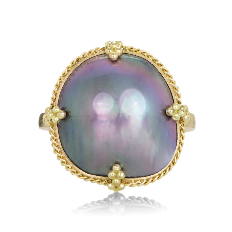 Amali 18k Large Mabe Pearl Ring | Quadrum Gallery