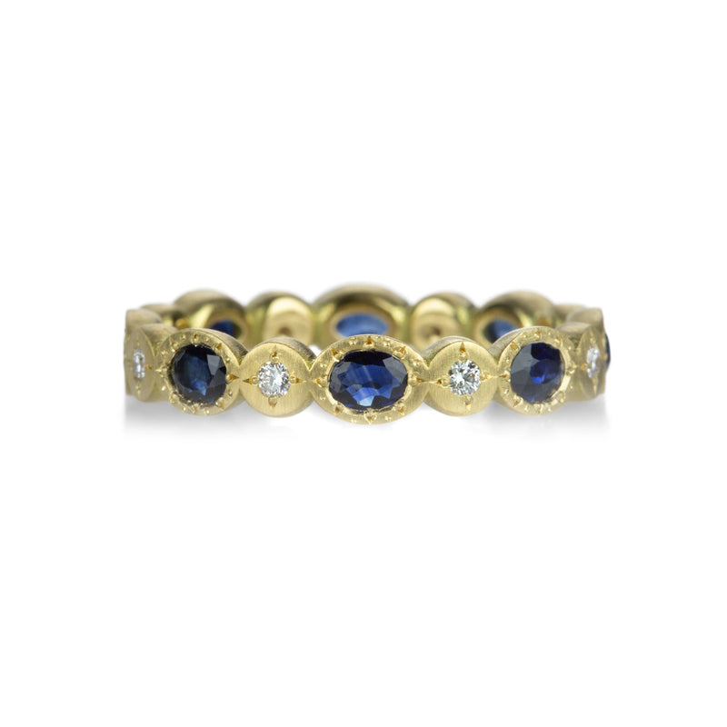 Adel Chefridi Oval Sapphire Band | Quadrum Gallery