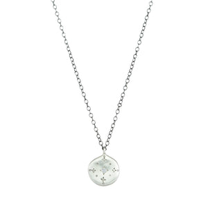 Adel Chefridi New Moon Diamond Pendant Necklace | Quadrum Gallery