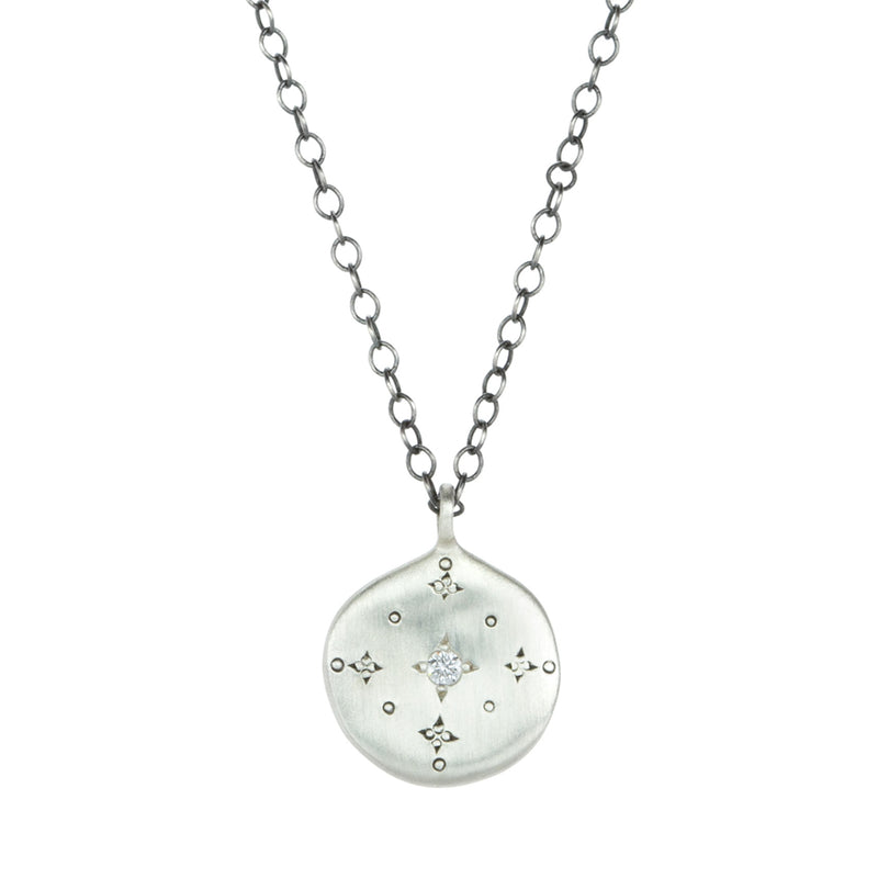 Adel Chefridi New Moon Diamond Pendant Necklace | Quadrum Gallery