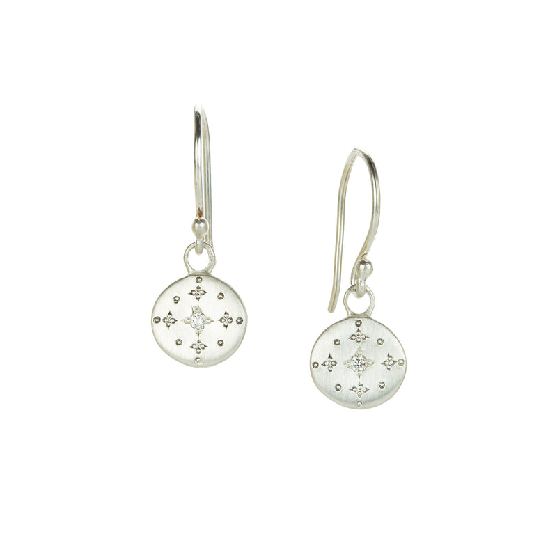 Adel Chefridi New Moon Diamond Earrings  | Quadrum Gallery