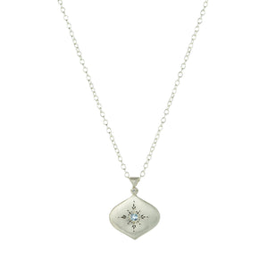 Adel Chefridi North Star Aquamarine Necklace  | Quadrum Gallery