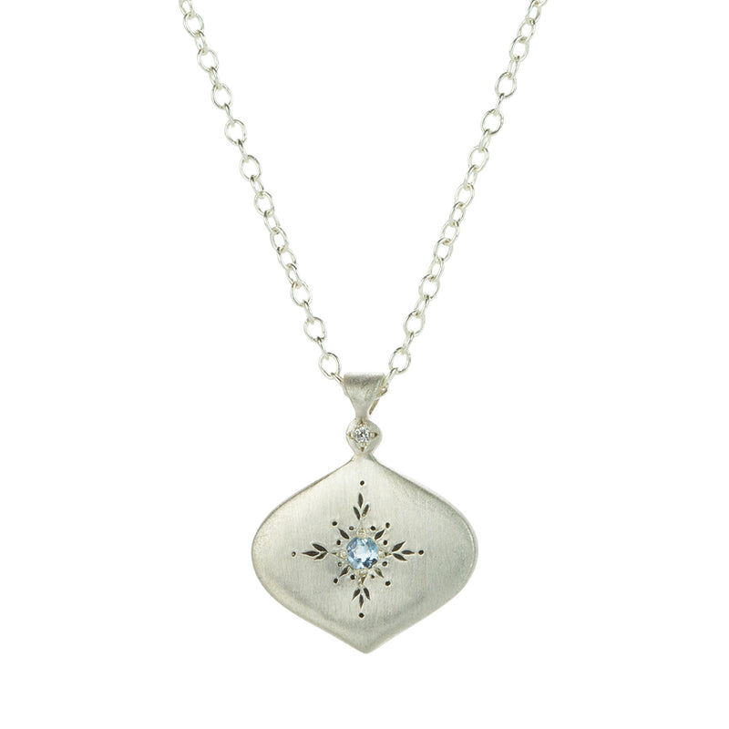 Adel Chefridi North Star Aquamarine Necklace  | Quadrum Gallery