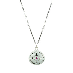 Adel Chefridi Ruby Nostalgia Pendant Necklace | Quadrum Gallery