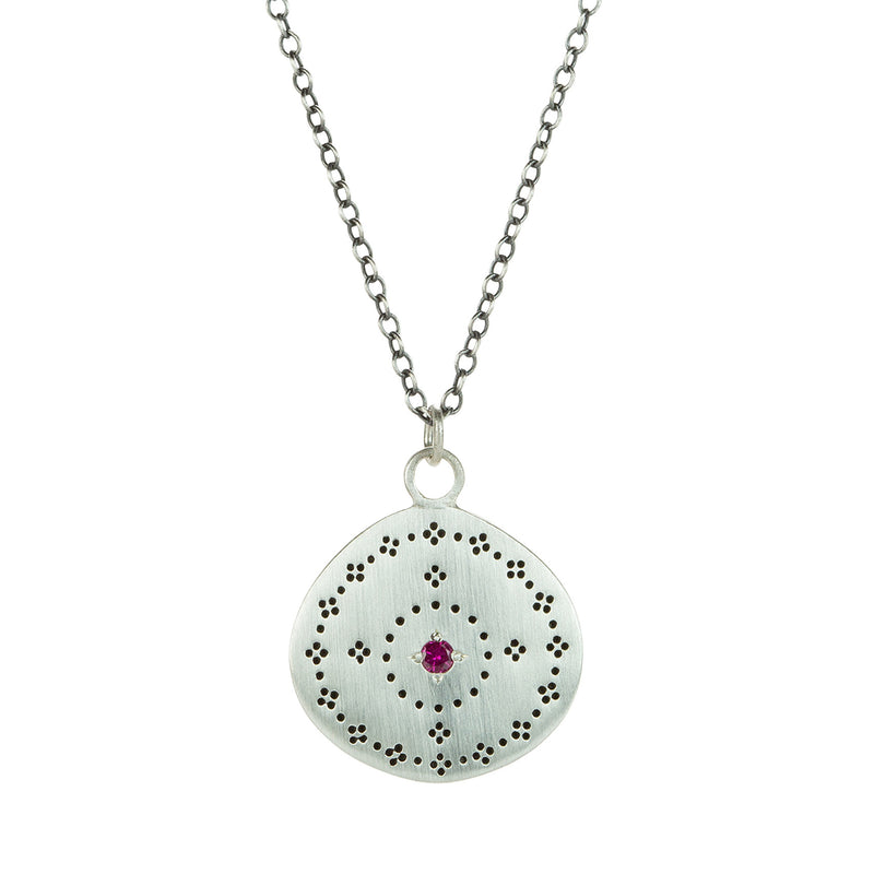 Adel Chefridi Ruby Nostalgia Pendant Necklace | Quadrum Gallery