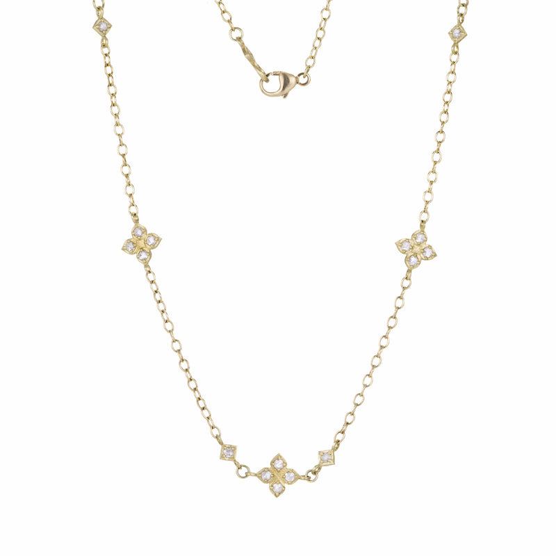 Adel Chefridi Floral Eternity Charm Chain Necklace | Quadrum Gallery