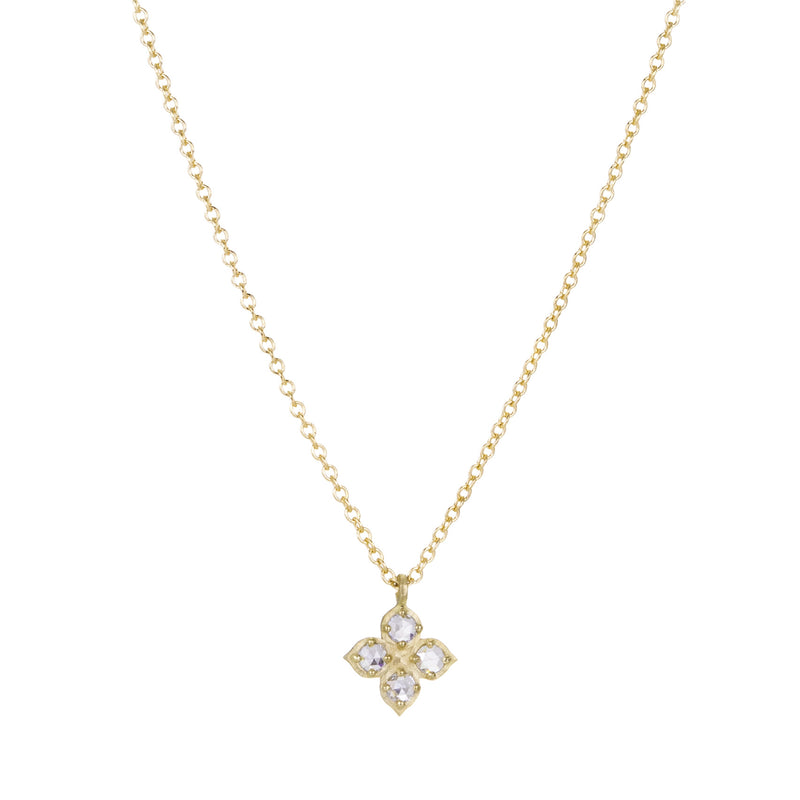 Adel Chefridi Diamond Floral Charm Pendant Necklace | Quadrum Gallery