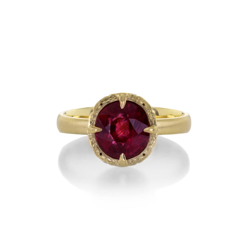 Adel Chefridi Pink Tourmaline Basket Ring | Quadrum Gallery
