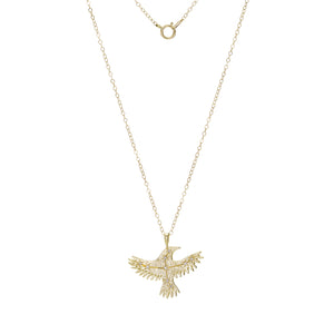 Acanthus Aquila Eagle Constellation Pendant Necklace | Quadrum Gallery