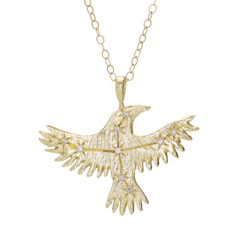 Acanthus Aquila Eagle Constellation Pendant Necklace | Quadrum Gallery