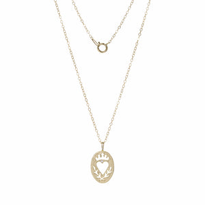 Acanthus Love Conquers Pendant Necklace | Quadrum Gallery