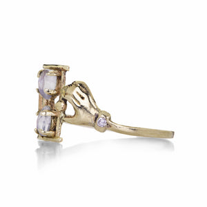 Acanthus Hold Time Hourglass Ring | Quadrum Gallery
