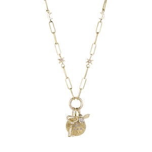 Acanthus Nebula Balance Coin Pendant (Pendant Only) | Quadrum Gallery