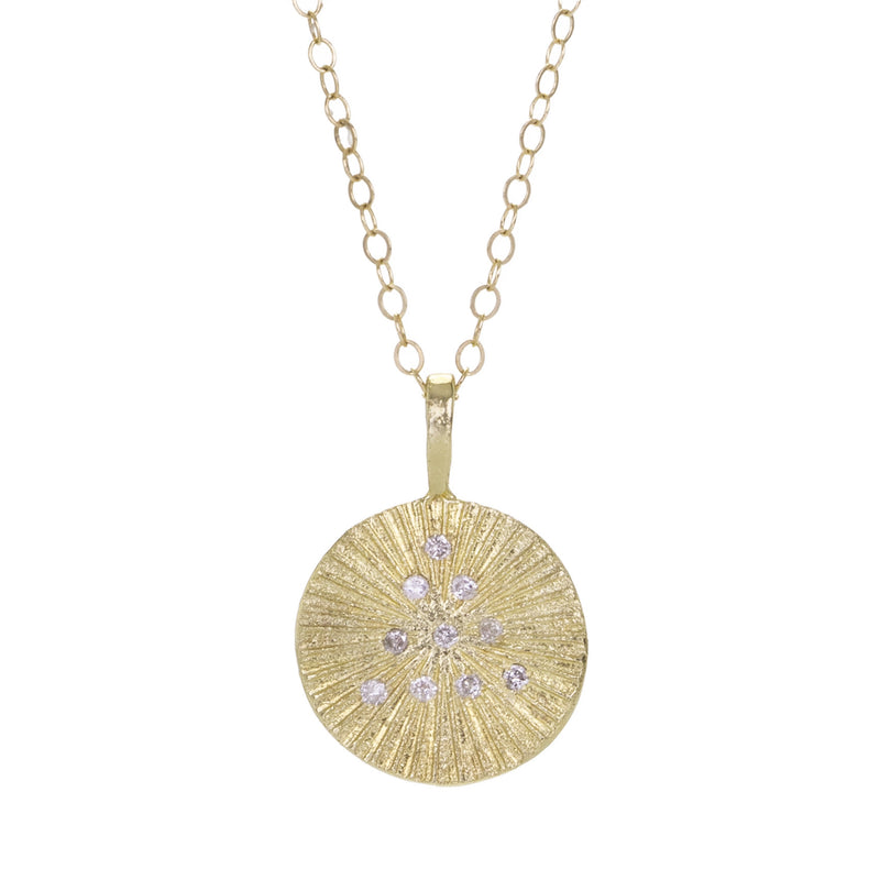 Acanthus Nebula Balance Coin Pendant (Pendant Only) | Quadrum Gallery