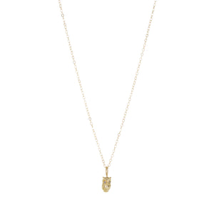 Acanthus Owl Pendant (Pendant Only) | Quadrum Gallery