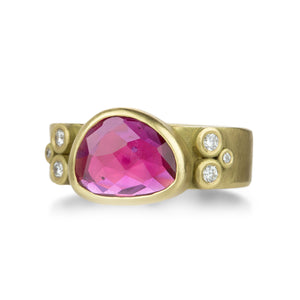 Ananda Khalsa 18k Rose Cut Ruby Ring | Quadrum Gallery