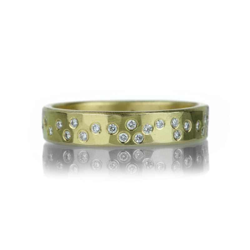 Ananda Khalsa White Diamond Sprinkle Band | Quadrum Gallery