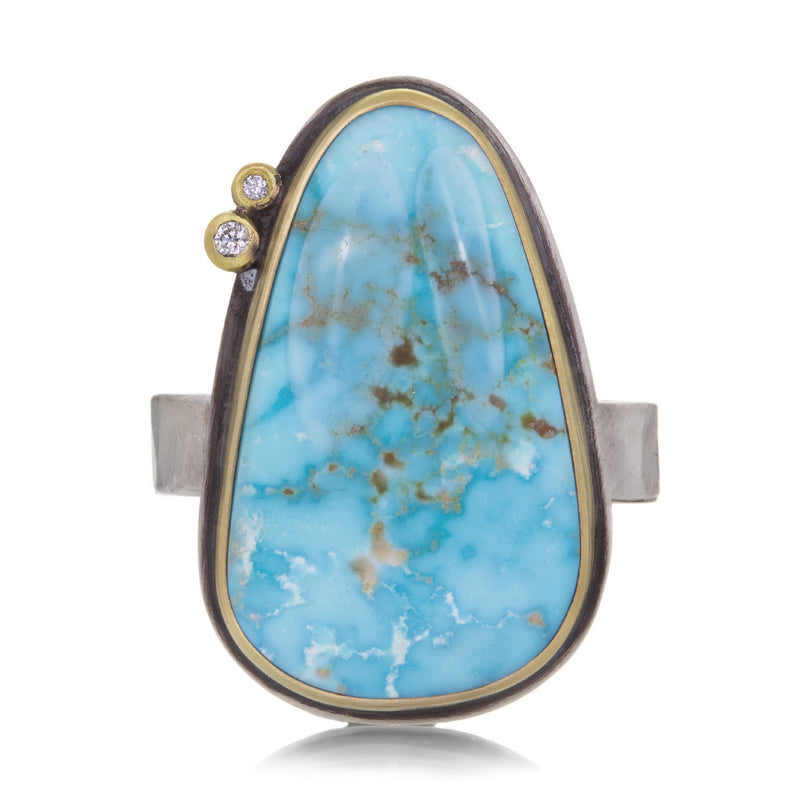 Ananda Khalsa Kingman Turquoise Ring | Quadrum Gallery