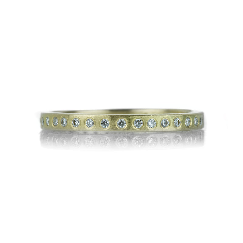 Ananda Khalsa Narrow Diamond Line Band | Quadrum Gallery