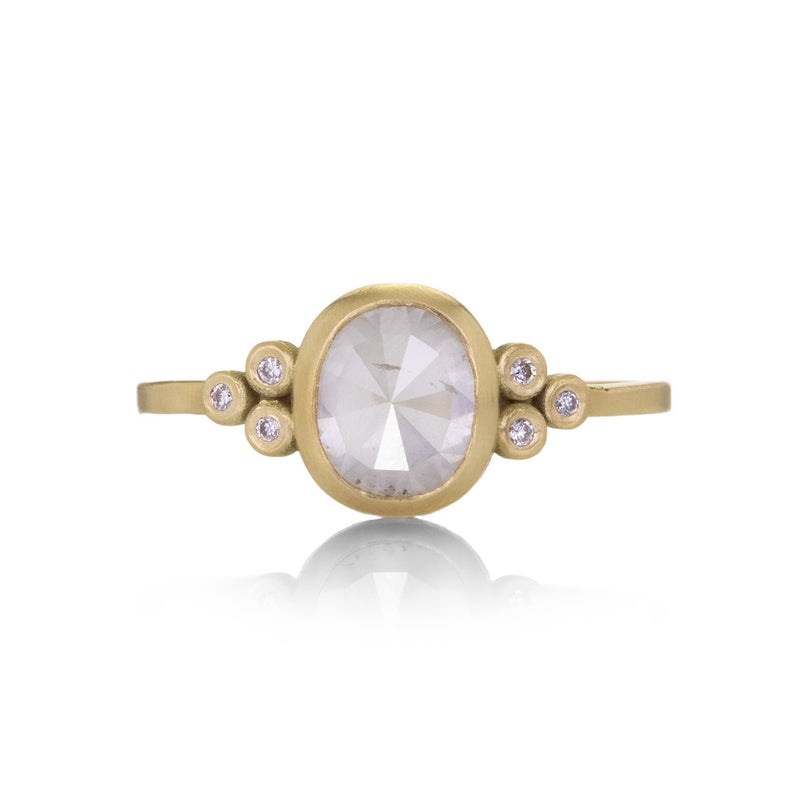Ananda Khalsa Gray Rose Cut Diamond Ring | Quadrum Gallery