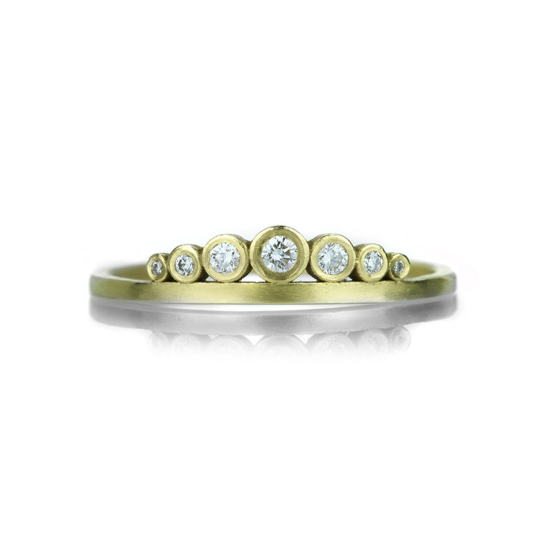 Ananda Khalsa Side Swell Diamond Band | Quadrum Gallery