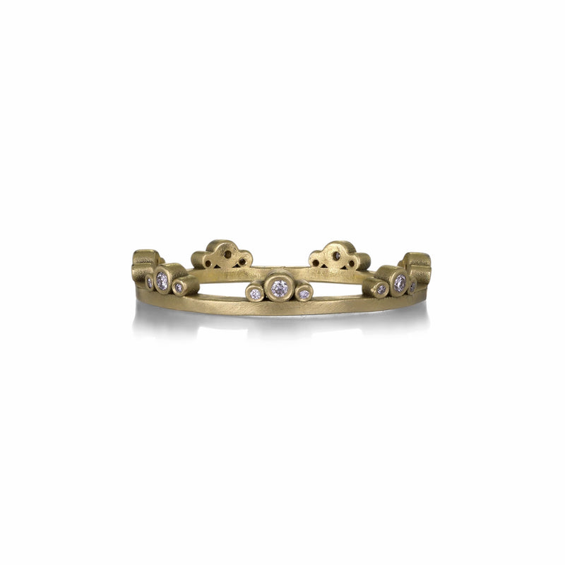 Ananda Khalsa Side Trio Band with Diamonds | Quadrum Gallery