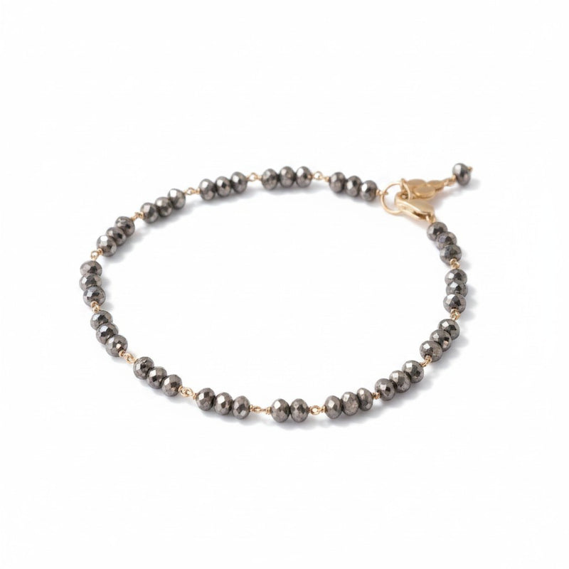 Ananda Khalsa Pyrite Linked Bracelet | Quadrum Gallery