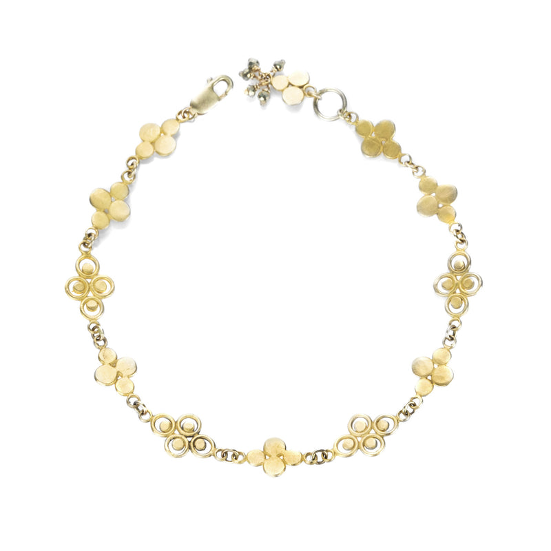 Ananda Khalsa 22k Filigree Link Bracelet | Quadrum Gallery