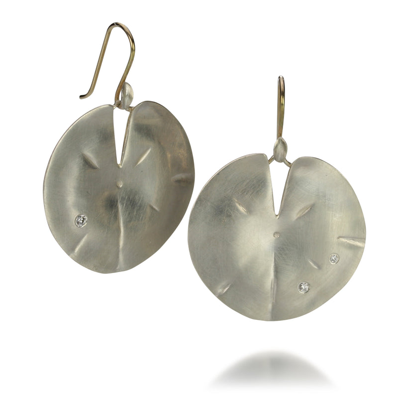 Annette Ferdinandsen Large Lily Pad Earrings | Quadrum Gallery