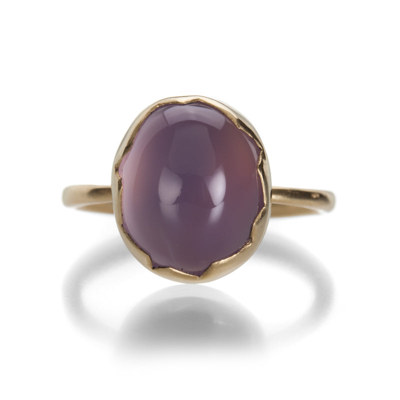 Annette Ferdinandsen Lavender Chalcedony Cracked Egg Ring | Quadrum Gallery