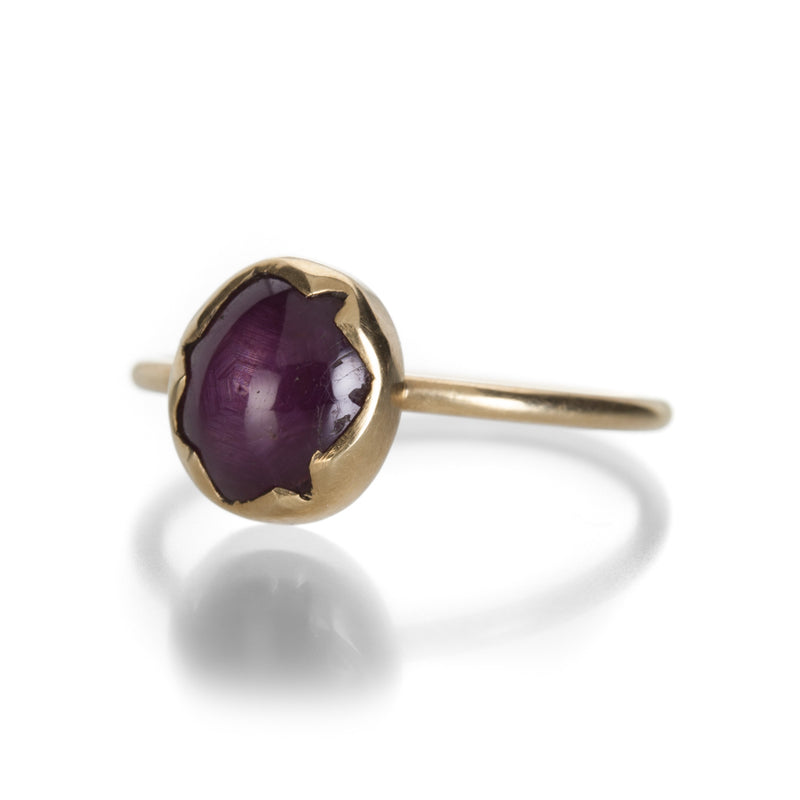Annette Ferdinandsen Star Ruby Cracked Egg Ring | Quadrum Gallery