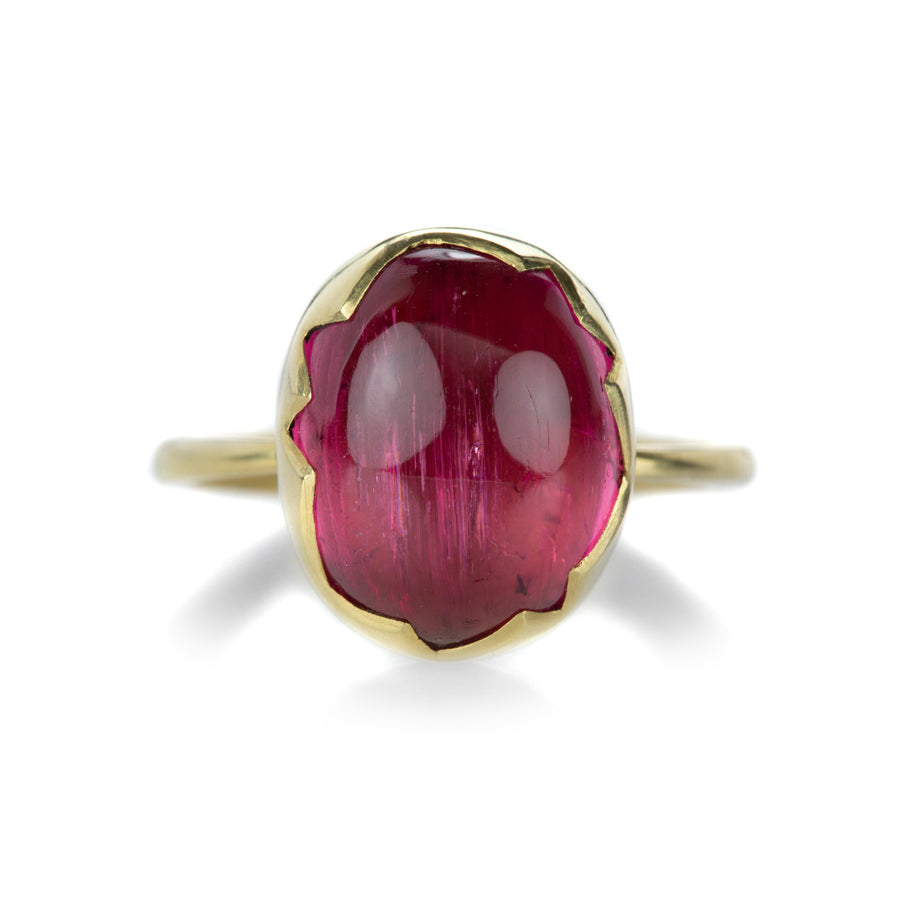 Annette Ferdinandsen Rubellite Tourmaline Egg Ring | Quadrum Gallery