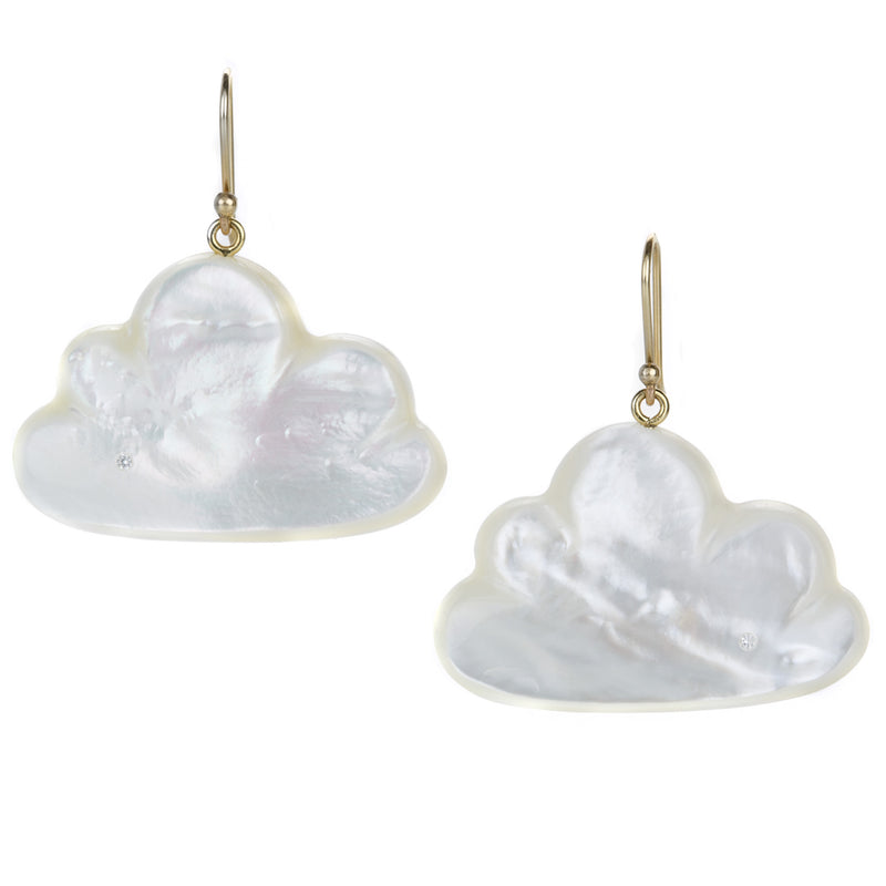 Annette Ferdinandsen Mother of Pearl Large Daydreamer Cloud Earrings | Quadrum Gallery