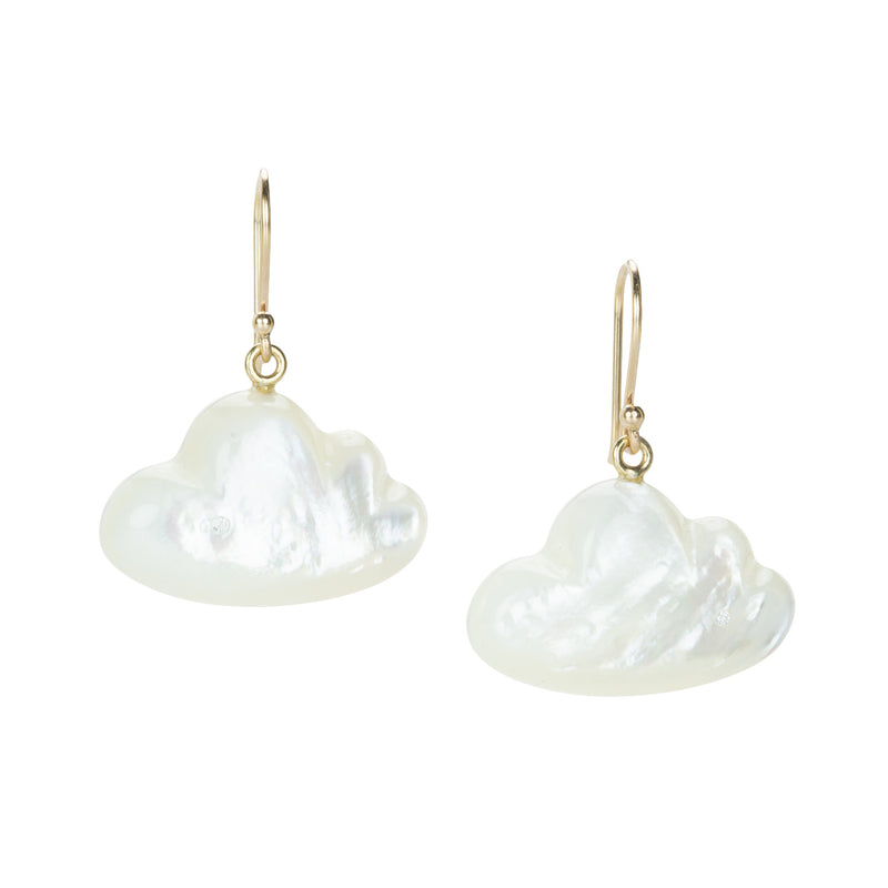 Annette Ferdinandsen Small Mother of Pearl Cloud Earrings | Quadrum Gallery