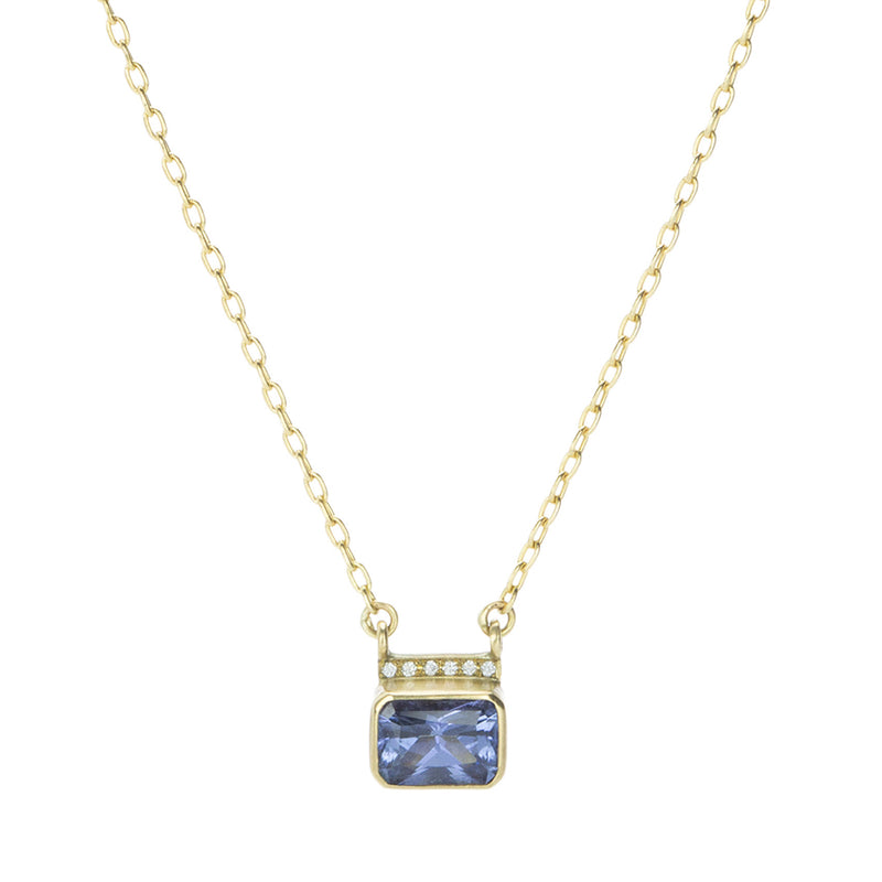 Annette Ferdinandsen Sapphire Roxy Pendant Necklace | Quadrum Gallery