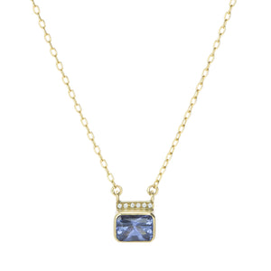 Annette Ferdinandsen Sapphire Roxy Pendant Necklace | Quadrum Gallery