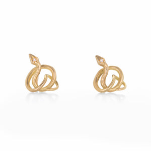 Annette Ferdinandsen Small Serpent Studs | Quadrum Gallery
