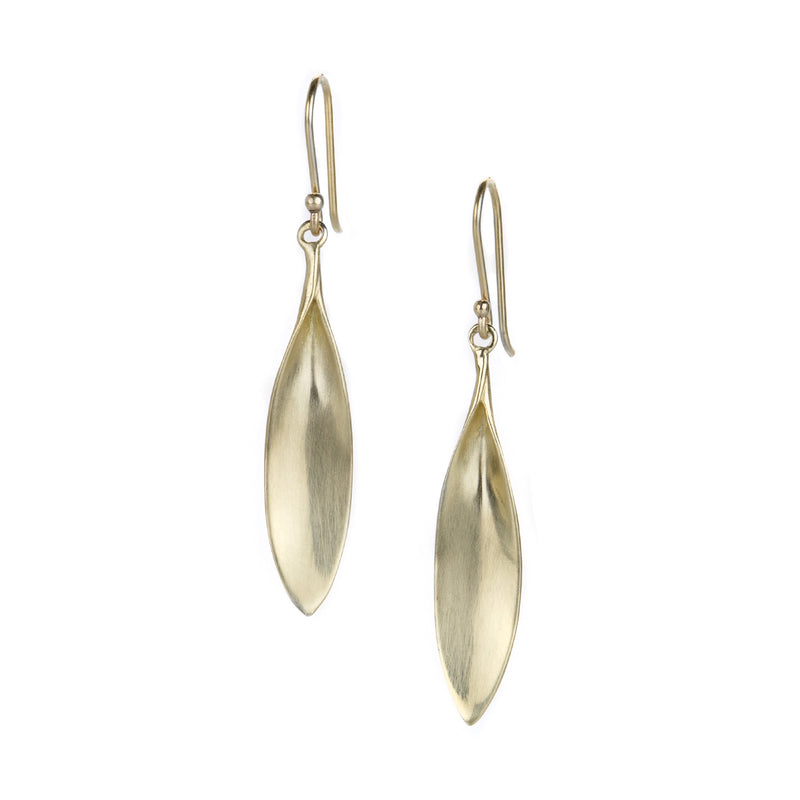 Annette Ferdinandsen Large 10k Gold Daisy Petal Earrings | Quadrum Gallery