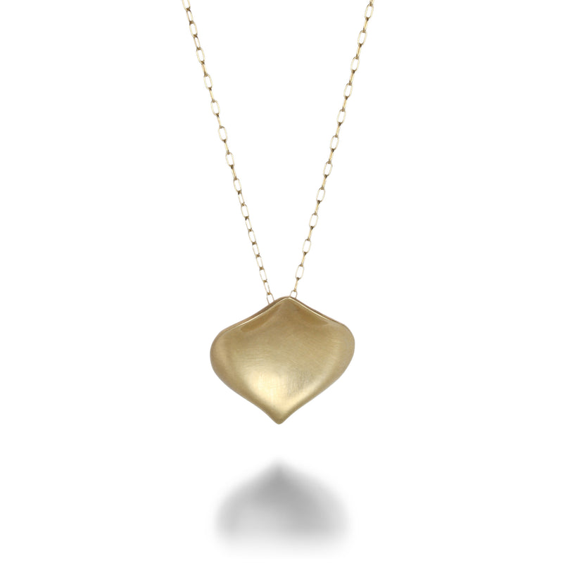 Annette Ferdinandsen Medium 10k Rose Petal Pendant Necklace | Quadrum Gallery